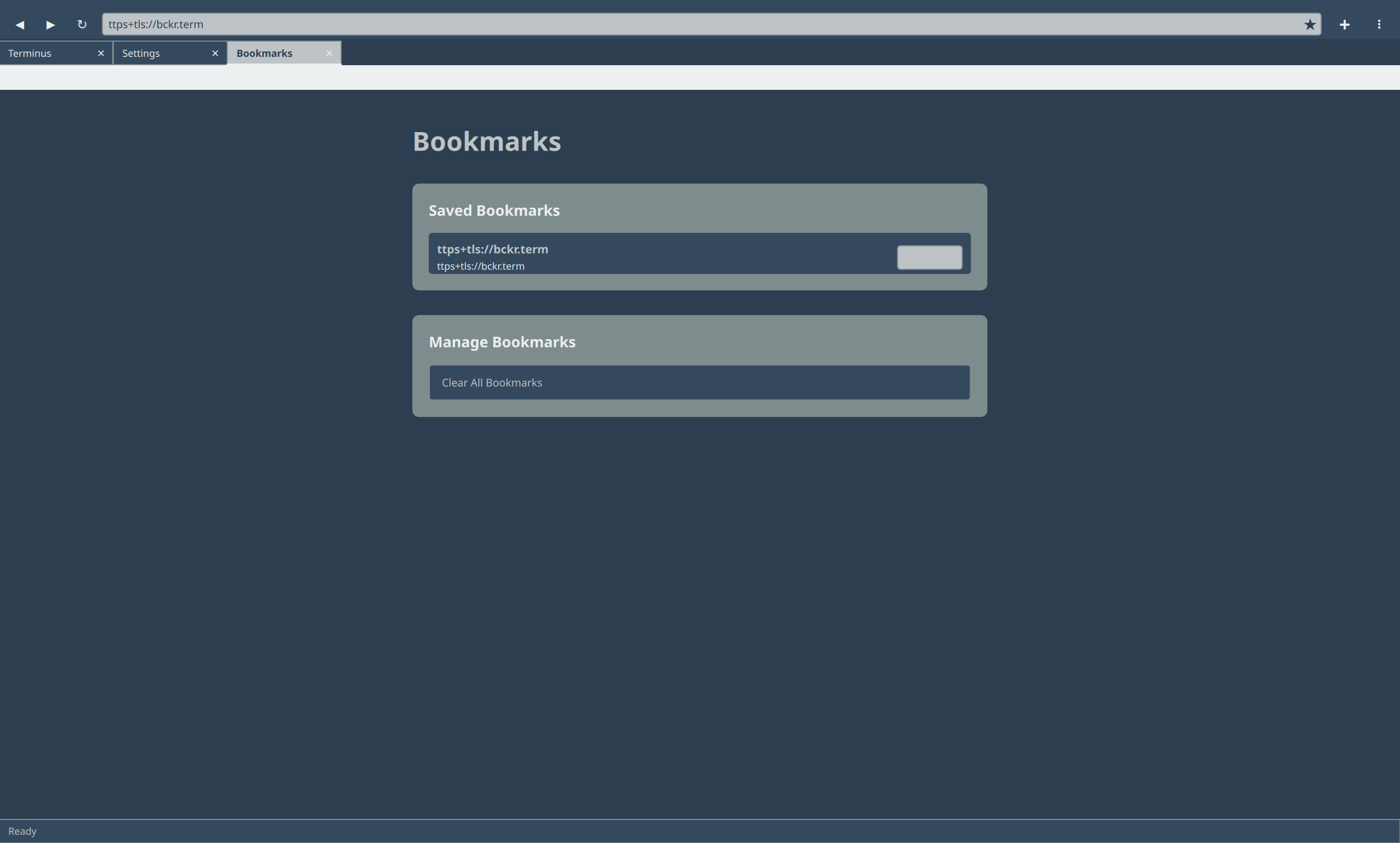 TerminusNET Settings 2
